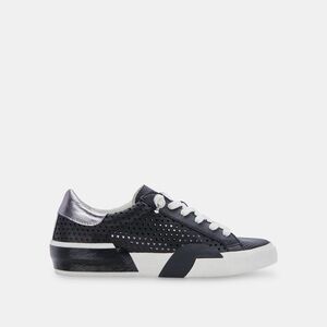 BNIB Dolce Vita Zina Perforated Sneakers - Re:vita in Black size 6 🖤👟